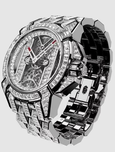 Jacob & Co EX520.33.BD.AA.A30BD EPIC X TOURBILLON BAGUETTE DIAMONDS replica watch